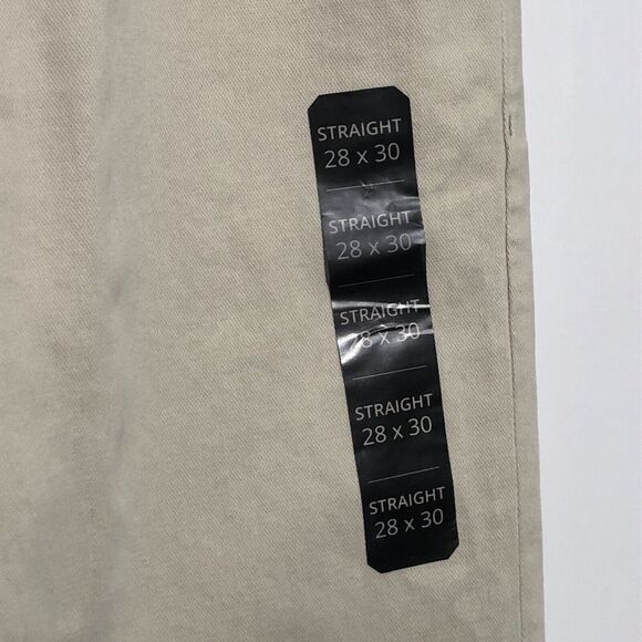 J Crew Pants Mens 28 x 30 Tan Stone Straight Garment Dyed Five Pocket New - Picture 4 of 14